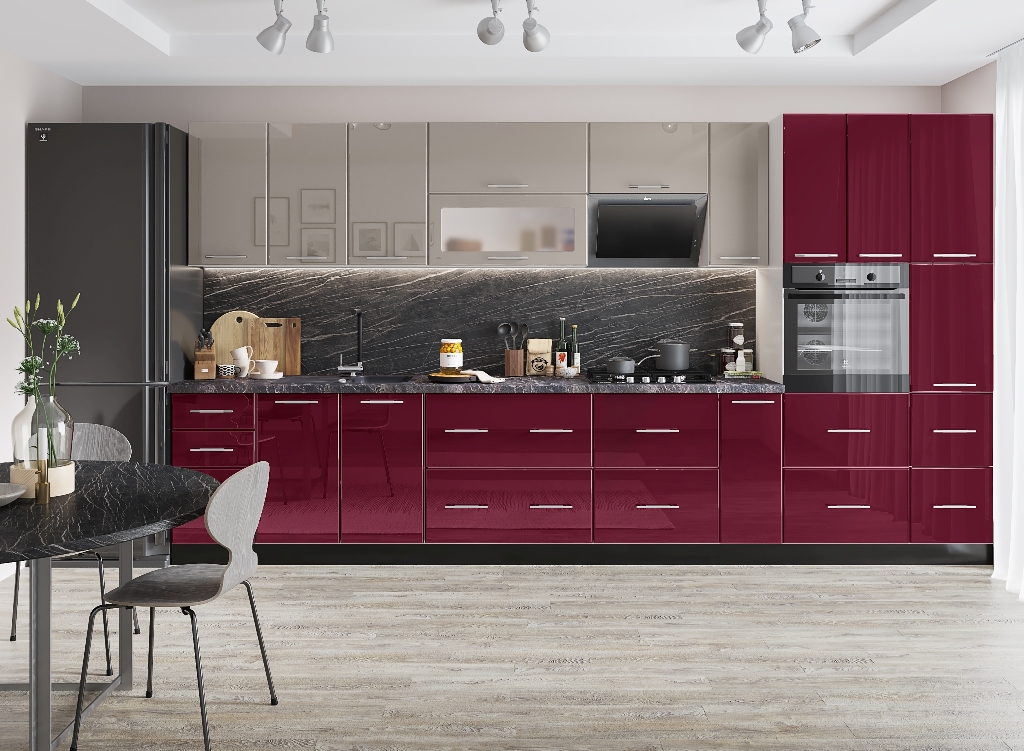 Танго (Бордо глянец)