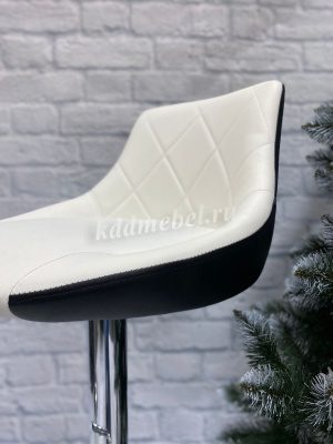 Стул барный J-700 (Белый/Черный)