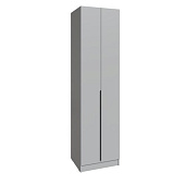 Шкаф Мадрид 0,6 с полками без зеркал (Камень серый)