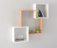 ПН-2 полка Гикори Рокфорд натуральный Белый Древесные поры