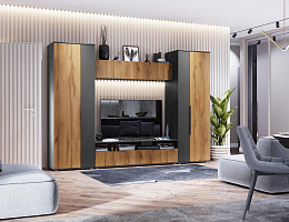 Моника Велес (Темно-серый/Дуб золотистый)