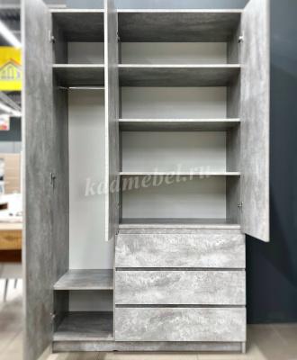 Шкаф Лето-1 1.2 (Цемент светлый)