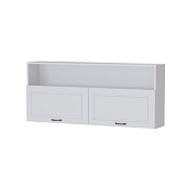 Шкаф навесной Апполия гостиная (Белый дуб)