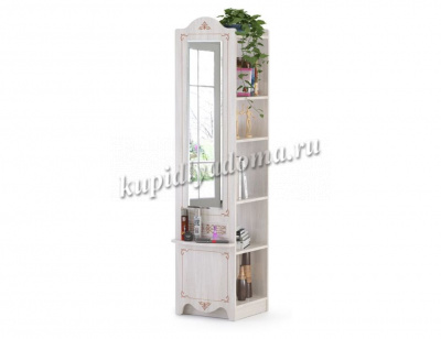 Стеллаж Флоренция 10.130 (Ясень Анкор светлый/Дублин Муссон)