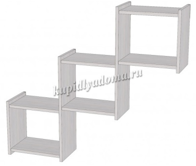 Полка Квадро (Анкор светлый)