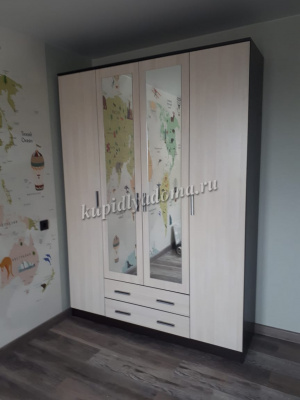 Шкаф Квадро (Венге/Лоредо)