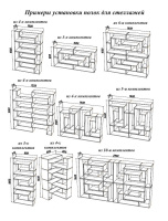 Примеры стеллажей Примеры стеллажей