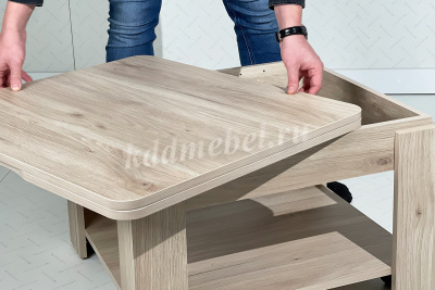 Стол журнальный Адам 1 (Дуб мария) 