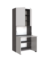 Секретер Ясень черный - Перламутр Секретер Ясень черный - Перламутр