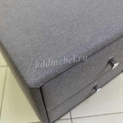 Тумба прикроватная Твист (Рогожка/Серый)