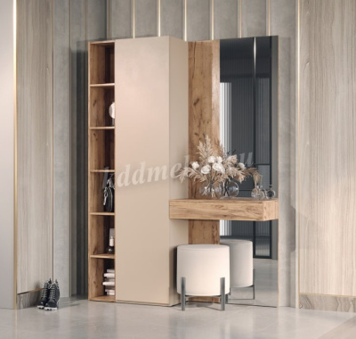 Прихожая Ева (Дуб вотан/Кашемир)