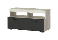 Тумба малая Соната ТМС-1200 (Дуб крафт белый/Антрацит)