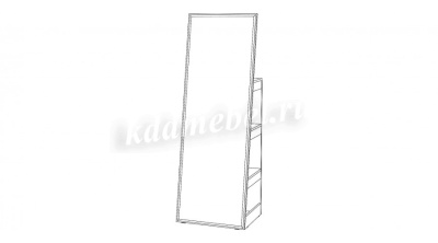 Зеркало напольное Регина (Дуб самдал)