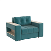 Кресло-кровать Доро (Бирюза/Клен кремовый)