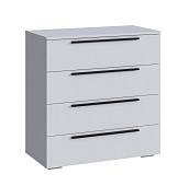 Комод Люмьер 4 ящика (Белый)