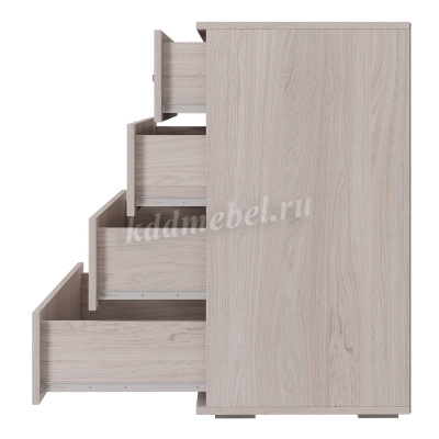 Комод Белла КМ-02 (Ясень белый)
