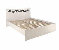 Кровать Диана 1.6 с ортопедическим основанием (Анкор светлый)