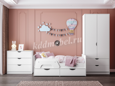 Комод Уна 13.304.01 (Белый)