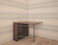 Стол-тумба с металлической ногой Ст-23 (Орех мария луиза)