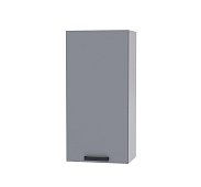 Шкаф верхний высокий В45В кухня Осло (Белый/Карбон платина)