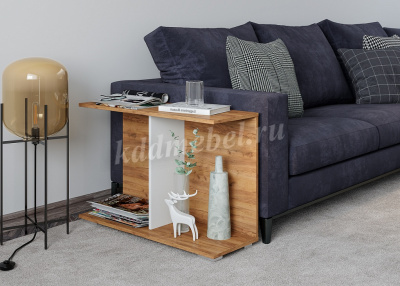 Полка Ион-3 (Крафт/Белый)