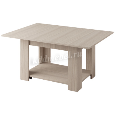 Стол журнальный раскладной СЖ-17 (Ясень шимо светлый)