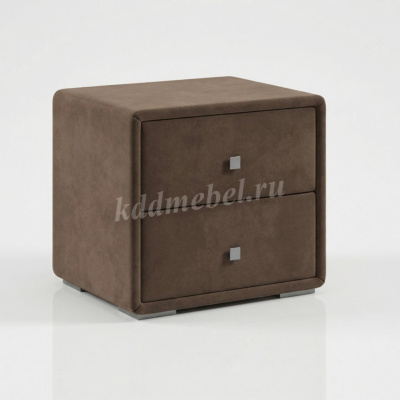 Тумба прикроватная Твист (Микровелюр/Корица)