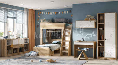 Пенал открытый Киви (Дуб делано)