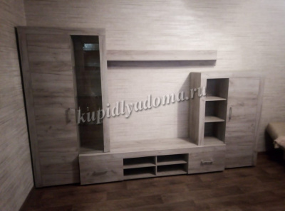 Гостиная Джерси (Крафт серый)