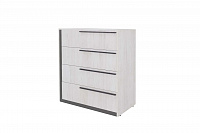 Комод Винтер-8 (Винтерберг/Темно-серый)