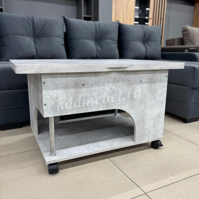 Стол-трансформер Стэп (Цемент Светлый)