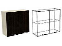 Шкаф верхний ШВ 600 Кухня Шарлотта (Эвкалипт глянец)