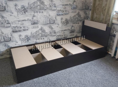 Кровать Эра 0.9 (Венге/Лоредо)