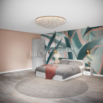 Комод Чикаго 4ящ (Ателье светлый)