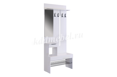 Прихожая К5 Баско (Белое дерево)