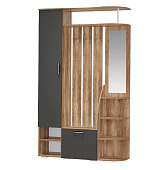 Прихожая Агата (Дуб каньон/Графит) 