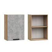 Шкаф верхний ШВ 500 Кухня Призма (Белый Супермат)