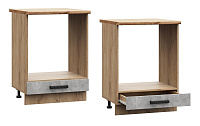 Шкаф нижний ШНД 600 Кухня Орлеан (Кантри Милк) БЕЗ СТОЛЕШНИЦЫ