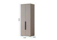 Шкаф 2-ств Селеста мм Кашемир_дуб вотан Шкаф 2-ств Селеста мм Кашемир_дуб вотан