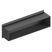 Полка настенная №1 Вита (Темно-серый лофт)