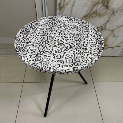 Стол журнальный 203.41 Макиато (Питон/Черный)