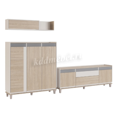 Полка большая Матера (Перламутр/Палермо)