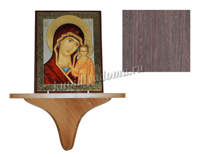 Полка под икону Вита (Анкор темный)